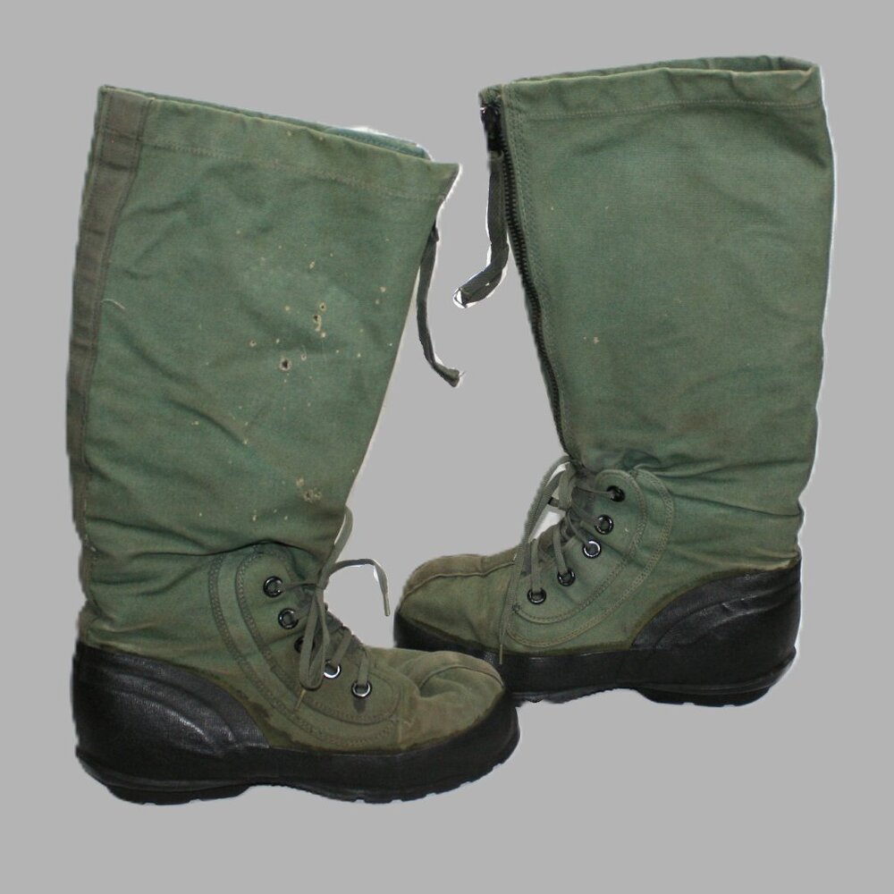 ❄️ Vintage Military Extreme Cold Weather N-1B Boots – U.S. Navy Issue ❄️ - Picture 9 of 14